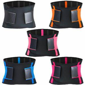 Fitnessapparatuur SBR Neopreen Sports Beschermende Gear Support Taille Protection Riem Grootte: XL