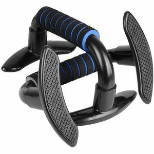 H vormige push up stand borstspieren en buikspieren uitoefenen (koninklijk blauw) Fitnessapparatuur