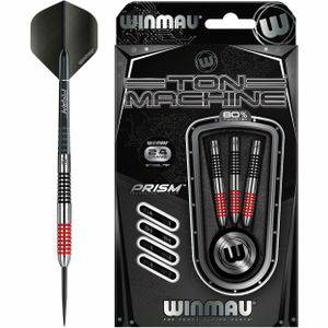 WINMAU Ton Machine: Steeltip Tungsten Dartpijlen Professioneel 22g Dartpijlen Winmau