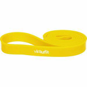 Virtufit Fitnessartikelen VirtuFit Pro Power Band Weerstandskabel Fitness Elastiek Medium (24 mm) Geel