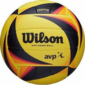 Wilson AVP OPTX Official Beachvolleybal Volleyballen geel/zwart Sport & outdoor Wilson