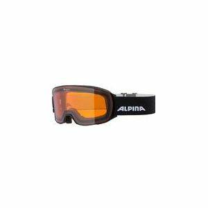 Alpina Sportbrillen ALPINA NAKISKA OTG skibril met 100% uv bescherming voor volwassenen, anti condens, extreem robuuste en onbreekbaar, eenheidsmaat