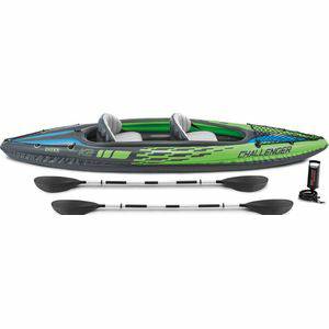 Intex Intex Challenger K2 Kayak 351 x 76 x 38 cm Inclusief peddels en pomp Kano's