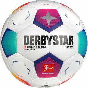 Derbystar Derbystar Bundesliga Brillant Replica v23 FIFA Basic Ball 162008C, Uni, Wit, Bal naar voetbal, maat: 4 Ballen