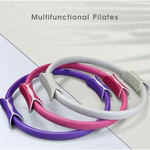 Fitnessartikelen Yoga Pilates Ring Yoga Body Fitness Magic Circle Binnendiameter: 32cm(Grijs)