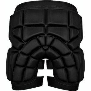 Schaatsen Hip Protector Hockey Broek Ski Sport Beschermende uitrusting Stijl: Black Hip Protector (L) IJshockeyschaatsen